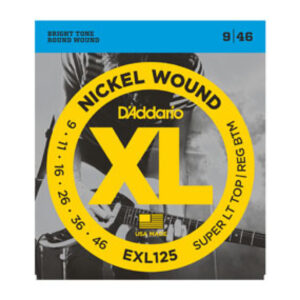 Juego Cuerdas Guitarra ElÃ©ctrica D'Addario EXL-125 009-046
