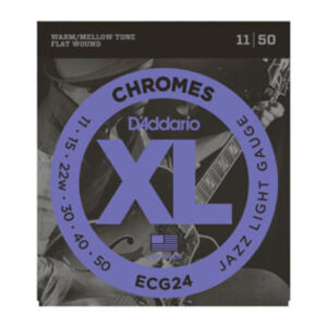 Juego Cuerdas Entorchado Plano Guitarra ElÃ©ctrica D'Addario ECG-24 11