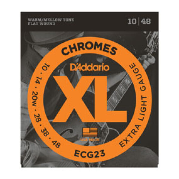Juego Cuerdas Entorchado Plano Guitarra ElÃ©ctrica D'Addario ECG-23 10