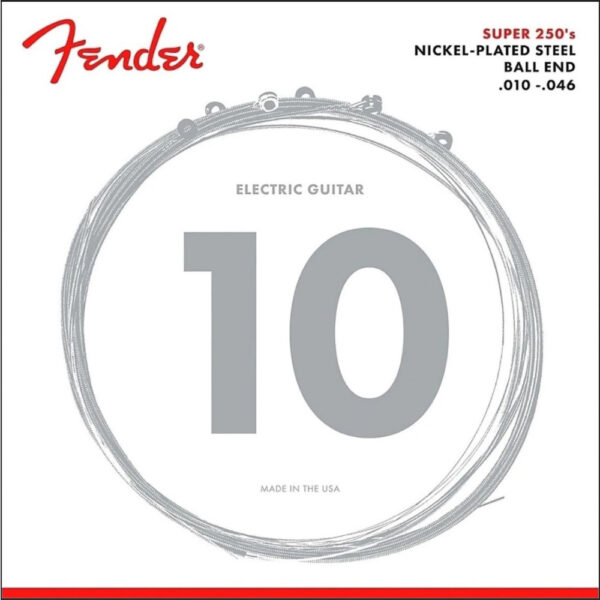 Juego Cuerdas Guitarra ElÃ©ctrica Fender 250-R 010-046