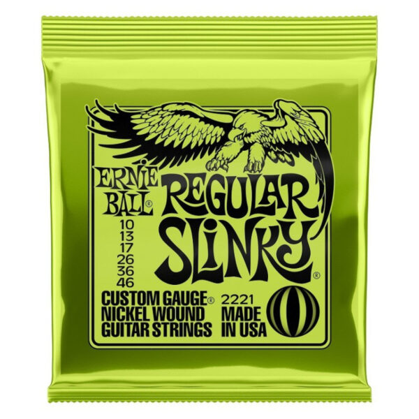 Juego Ernie Ball ElÃ©ctrica Slinky 2221 (10-46)