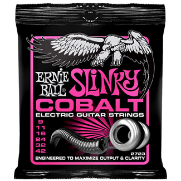 Juego Ernie Ball ElÃ©ctrica Slinky Cobalt 2723 (09-42)