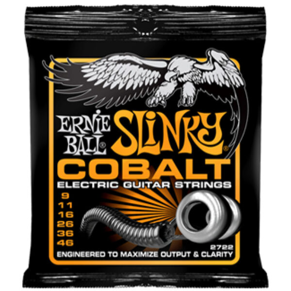 Juego Ernie Ball ElÃ©ctrica Slinky Cobalt 2722 (09-46)