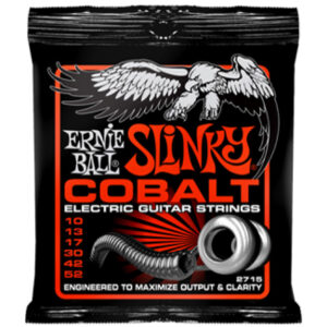 Juego Ernie Ball ElÃ©ctrica Slinky Cobalt 2715 (10-52)