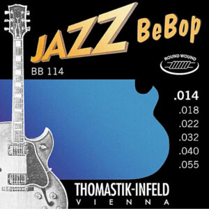 Juego ElÃ©ctrica Thomastik Jazz Bebop BB-114 14-55