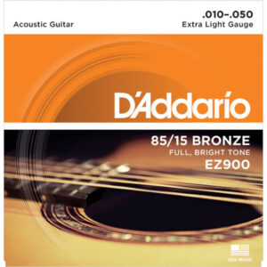 Juego Cuerdas Guitarra AcÃºstica D'Addario EZ-900 010-050