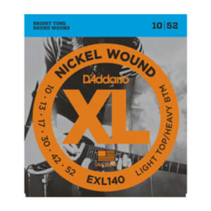 Juego Cuerdas Guitarra ElÃ©ctrica D'Addario EXL-140 010-052