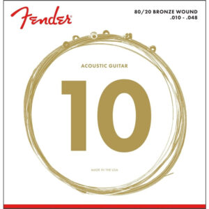 Juego AcÃºstica Fender 70-XL 80/20 Bronze 010-048