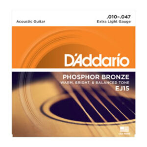 Juego Cuerdas Guitarra AcÃºstica D'Addario EJ-15 010-047