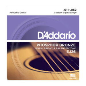 Juego Cuerdas Guitarra AcÃºstica D'Addario EJ-26 011-052