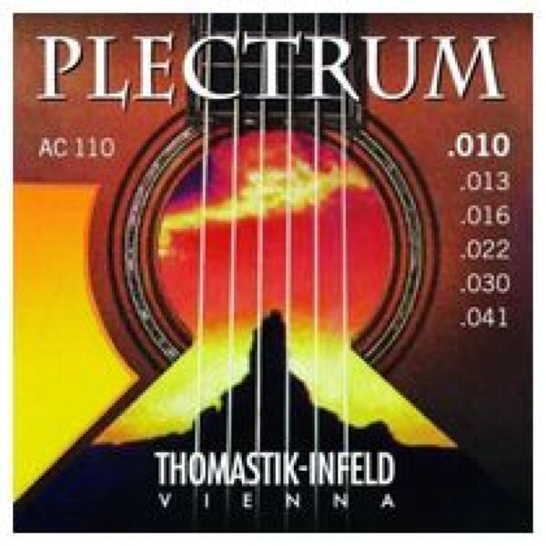 Juego AcÃºstica Thomastik Plectrum AC-110 10-41