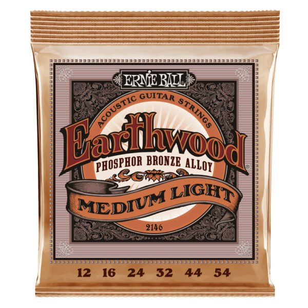 Juego Ernie Ball Phosphor AcÃºstica 2146 (12-54)