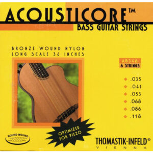 Juego Bajo AcÃºstico 6 cuerdas Thomastik AB-346 35-118