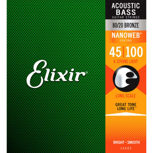 Juego Cuerdas Bajo AcÃºstico Elixir 14502 (45-100)