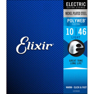 Juego Cuerdas Guitarra ElÃ©ctrica Elixir Polyweb 12050 (10-46)