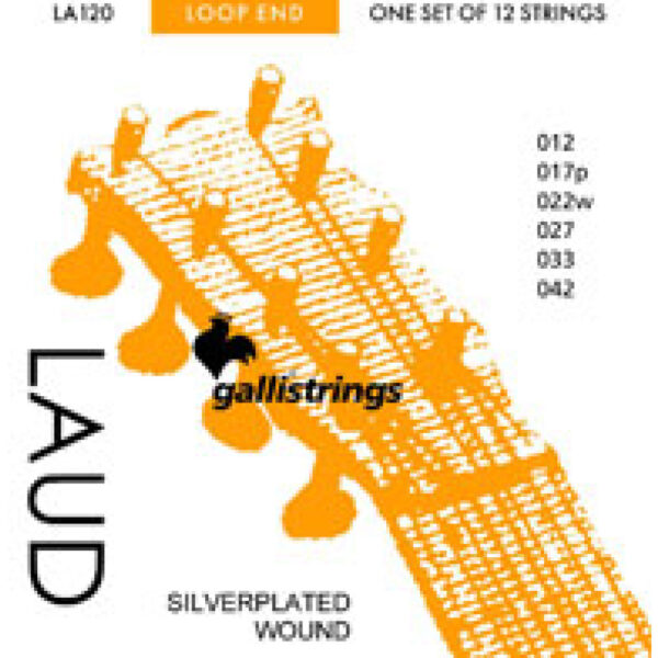 Cuerda 2Âª LaÃºd Galli (Par)
