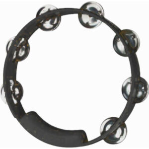 Pandereta Rhythm Tech True Colors Negra TC4010
