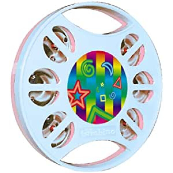 Pandereta Rhythm Tech Tambino Azul Rosa RT1500
