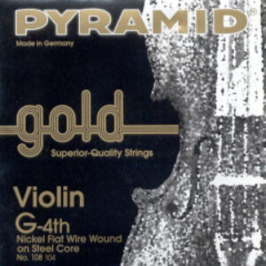 Cuerda 4Âª Pyramid Gold ViolÃ­n 4/4 108104