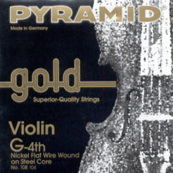 Cuerda 4Âª Pyramid Gold ViolÃ­n 4/4 108104