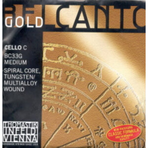 Cuerda 4Âª Cello Thomastik Belcanto Gold BC-33G