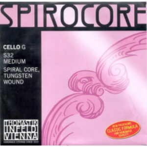Cuerda 3Âª Cello Thomastik Spirocore Wolframio S-32