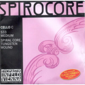 Cuerda 4Âª Cello Thomastik Spirocore Wolframio S-33