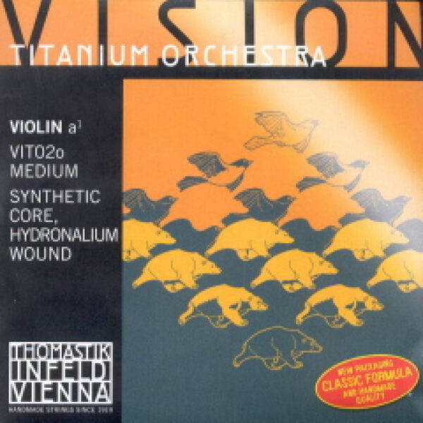 Cuerda 2Âª ViolÃ­n Thomastik Vision Titanium Orchestra VIT-02-O