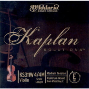 Cuerda 1Âª ViolÃ­n Kaplan Solutions KS-311W