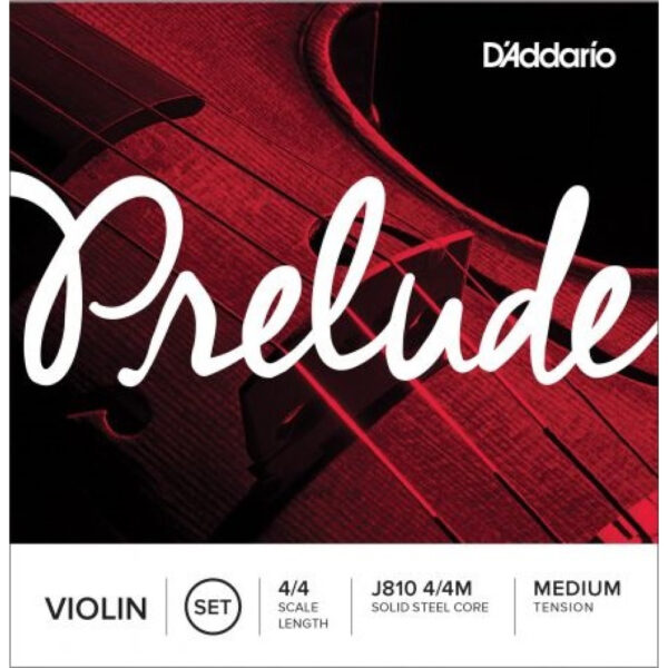 Juego Cuerdas ViolÃ­n D'Addario Prelude J-810
