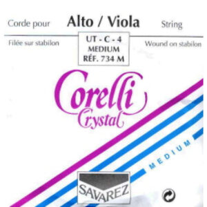 Cuerda 4Âª Viola Corelli Crystal 734-M