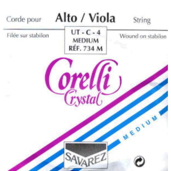 Cuerda 4Âª Viola Corelli Crystal 734-M