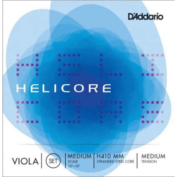 Juego Cuerdas Viola D'Addario Helicore H-410 LM