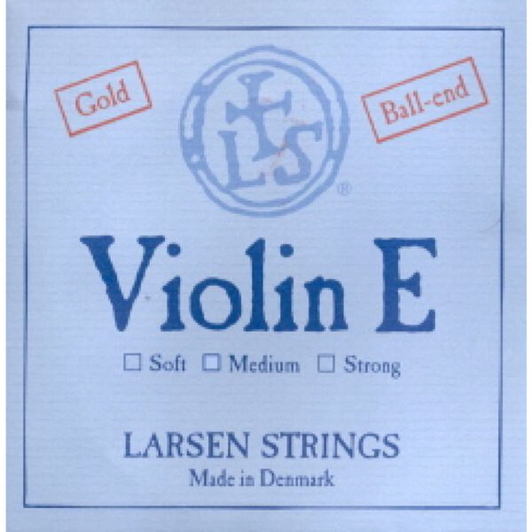 Cuerda 1ª Violín Larsen Oro Suave Bola